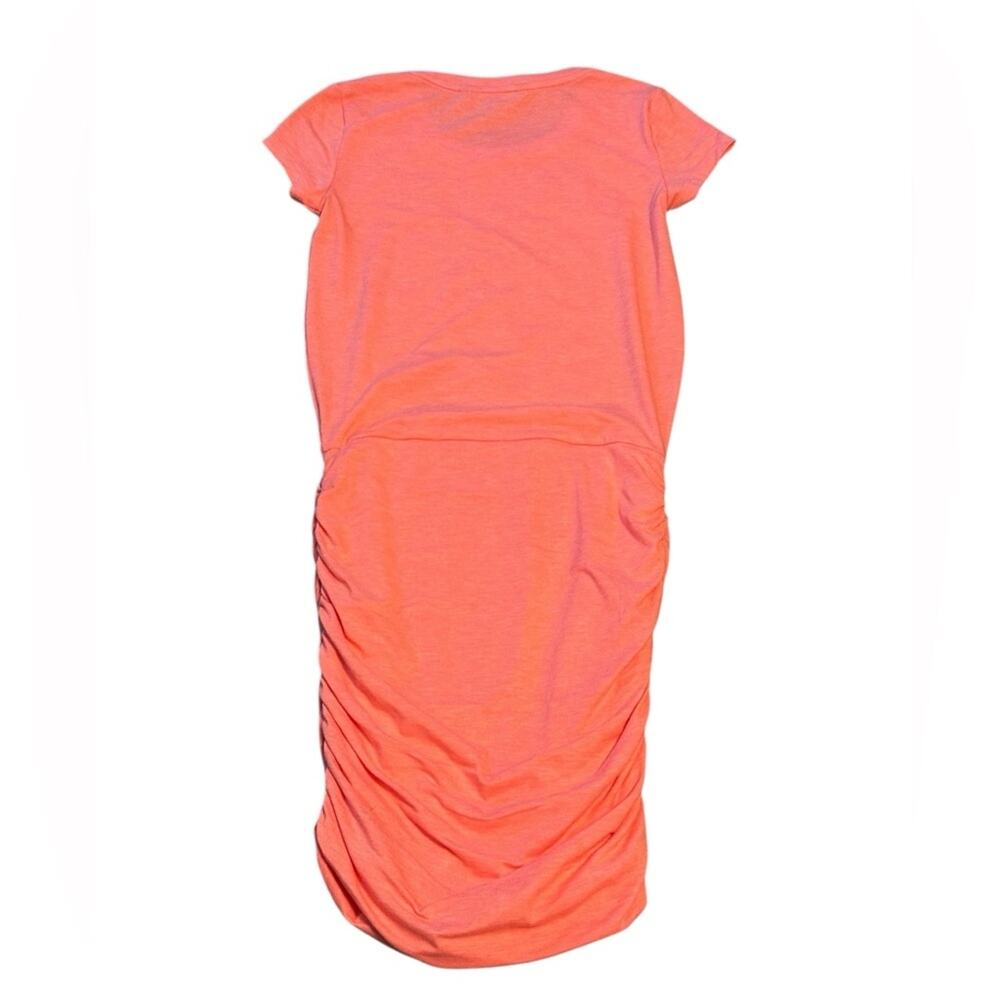 Athleta Bright Coral Cinch Dress XXS - Picture 6 of 6